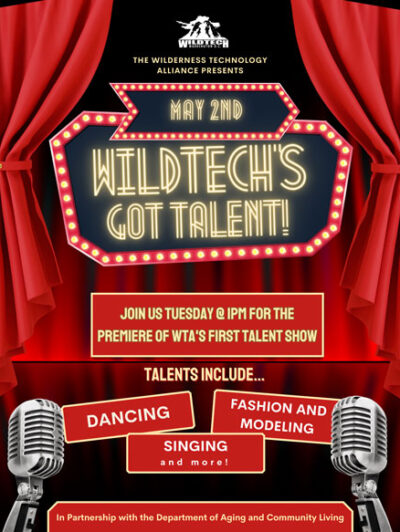 WildTech Talent Show flier